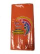 Plastic Tablecloth XL 152 X 274cm Orange