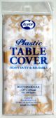 Plastic Tablecloth XL 137 x 274cm Gold Stars