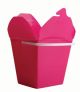 Magenta Plastic Party Box - Small 16oz