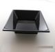 Square Plastic Bowls (180mm) - (16's) Black