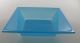 Square Plastic Bowls (180mm) - (16's) Blue