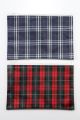 Pencil Case 36x25.5cm Tartan Assorted Colours