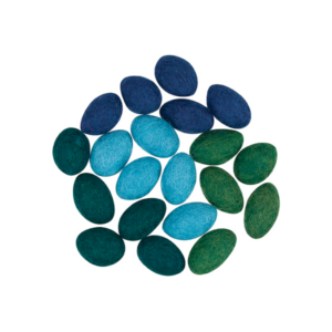 Felt Pebbles - Summer 20pk