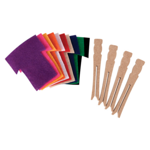 Felt Peg Dolls 30pk