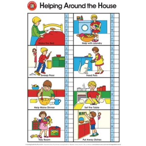 Helping Around Home Poster