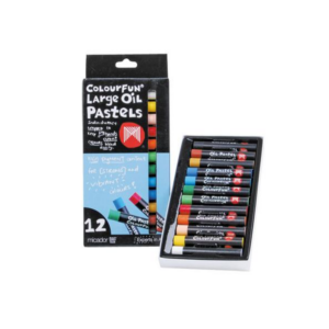Oil Pastels Assorted LGE 12pk