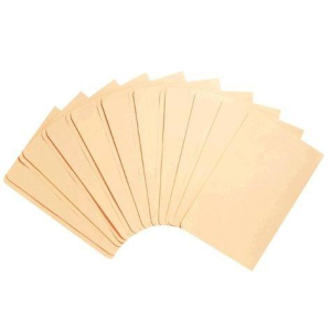 Manilla Folders A4 Buff S/Cut