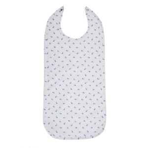 Floral Clothing Protector Bib